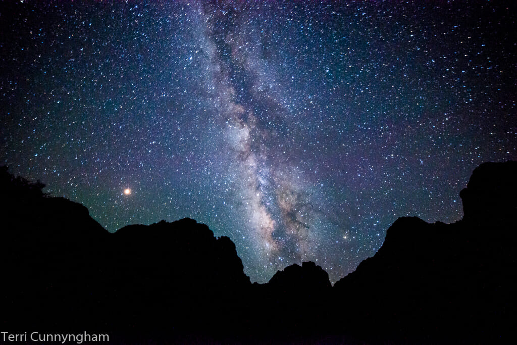 My first attempt to image the milky way